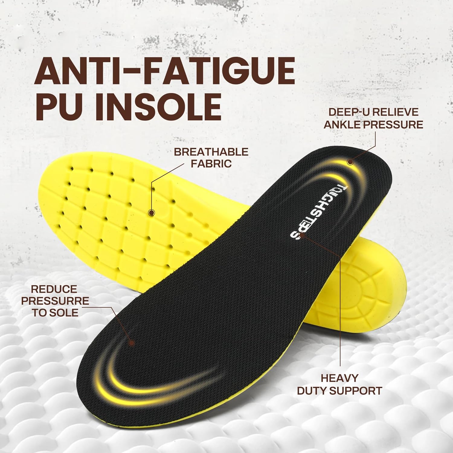 Steel Toe Work Boots for Men 6 Inch Waterproof Non Slip Rubber Comfort Leather Safety Durable Industrial Construction Boots - Image 5