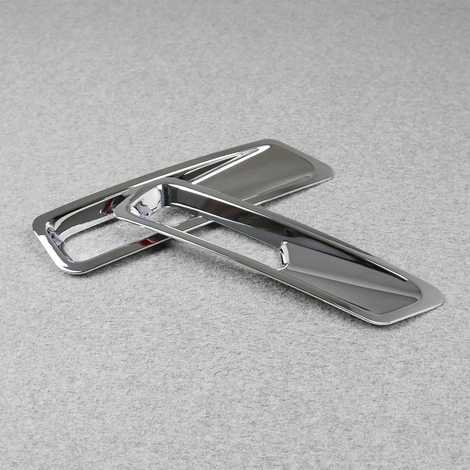 Beautost Fit For Honda New Pilot 2025 2026 Rear Fog Light Cover Trims (Chrome)