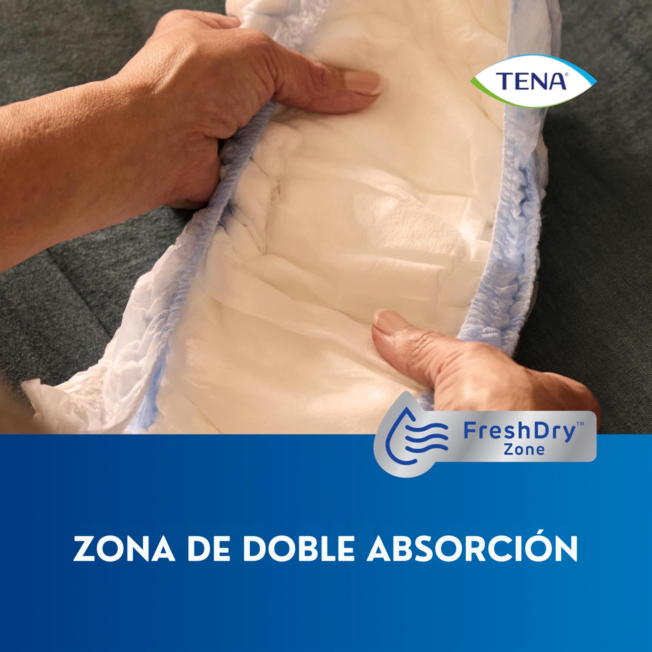 TENA Pants Plus XL – Pack Mensual de 48 Unidades (4 x 12) – Ropa Interior Absorbente para Incontinencia Moderada a Fuerte – Talla Extra Grande (120-160 cm) y Control de Olor