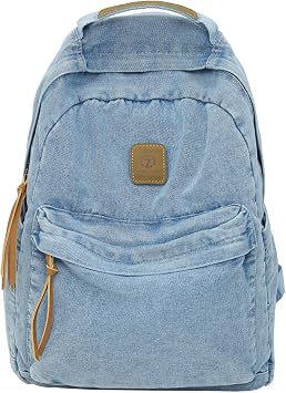 Vintage Denim Backpack for Women, Retro Jean Rucksack with Large Capacity, Lightweight Travel Daypack, Y2K Streetwear Aesthetic Shoulder Bag for Daily Use Work Outdoor Trips Blue