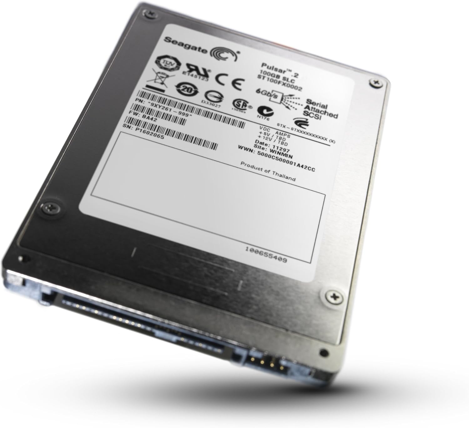 Seagate Pulsar.2 400 GB SATA 6Gb/s MLC Enabled 2.5-Inch Internal Solid State Hybrid Drive ST400FM0012