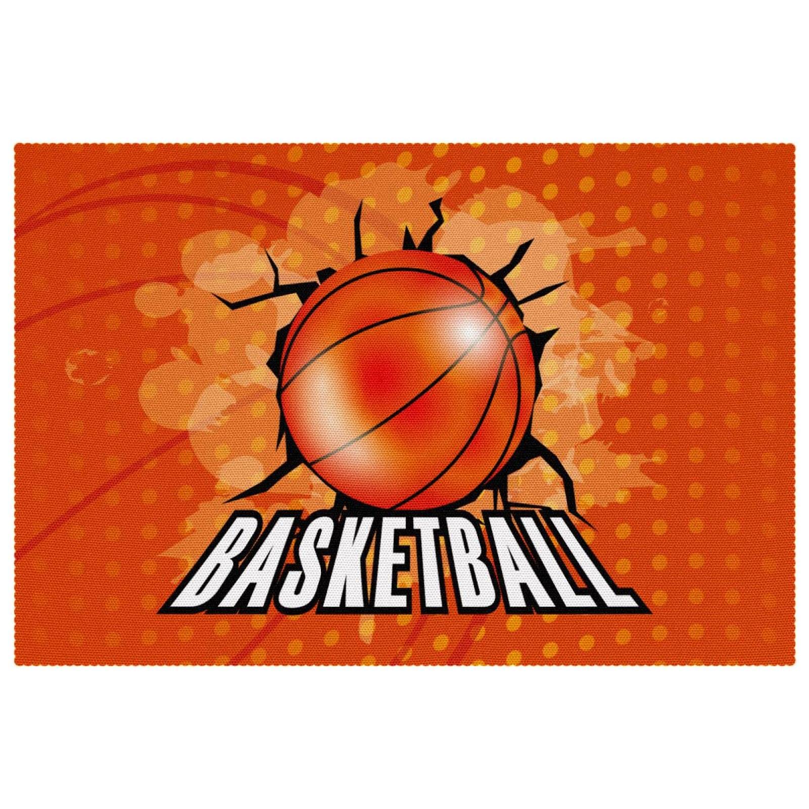 Set de table basket-ball pour repas de famille et soirées match de sport