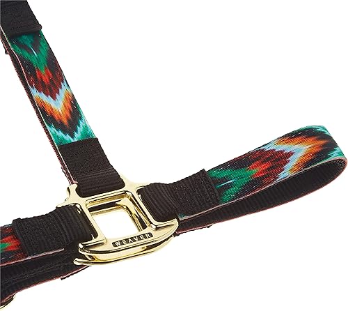 Miniatura 5 de Caballo de nailon, correas estampadas, ajustables para barbilla y garganta para caballos, tachuela equina, tamaño medio, cheurón