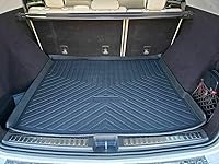 Vista 5 de Tapete de maletero para Mercedes-Benz Clase ML 2012-2015 – Tapetes resistentes a la intemperie para maletero de automóviles con borde elevado – Goma
