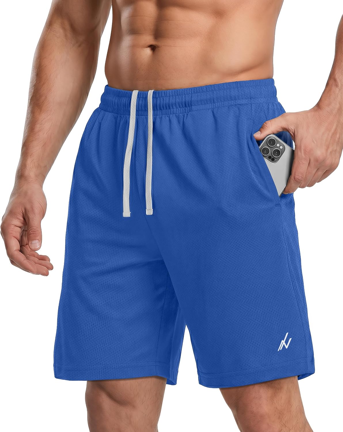 NY Threads Men’s Athletic Shorts Quick Dry Loose-Fit...