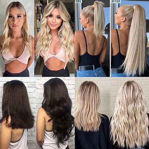 Miniatura 5 de Sajoo 60 pestañas para extensiones de cabello, cinta adhesiva de repuesto de doble cara para extensiones de cabello, suministros de pelucas ((nude)