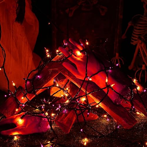 Vista 47 de Toodour Luces de Navidad transparentes, 12.5 pies, 50 unidades, incandescentes, para interiores y exteriores, con certificación UL, conectable