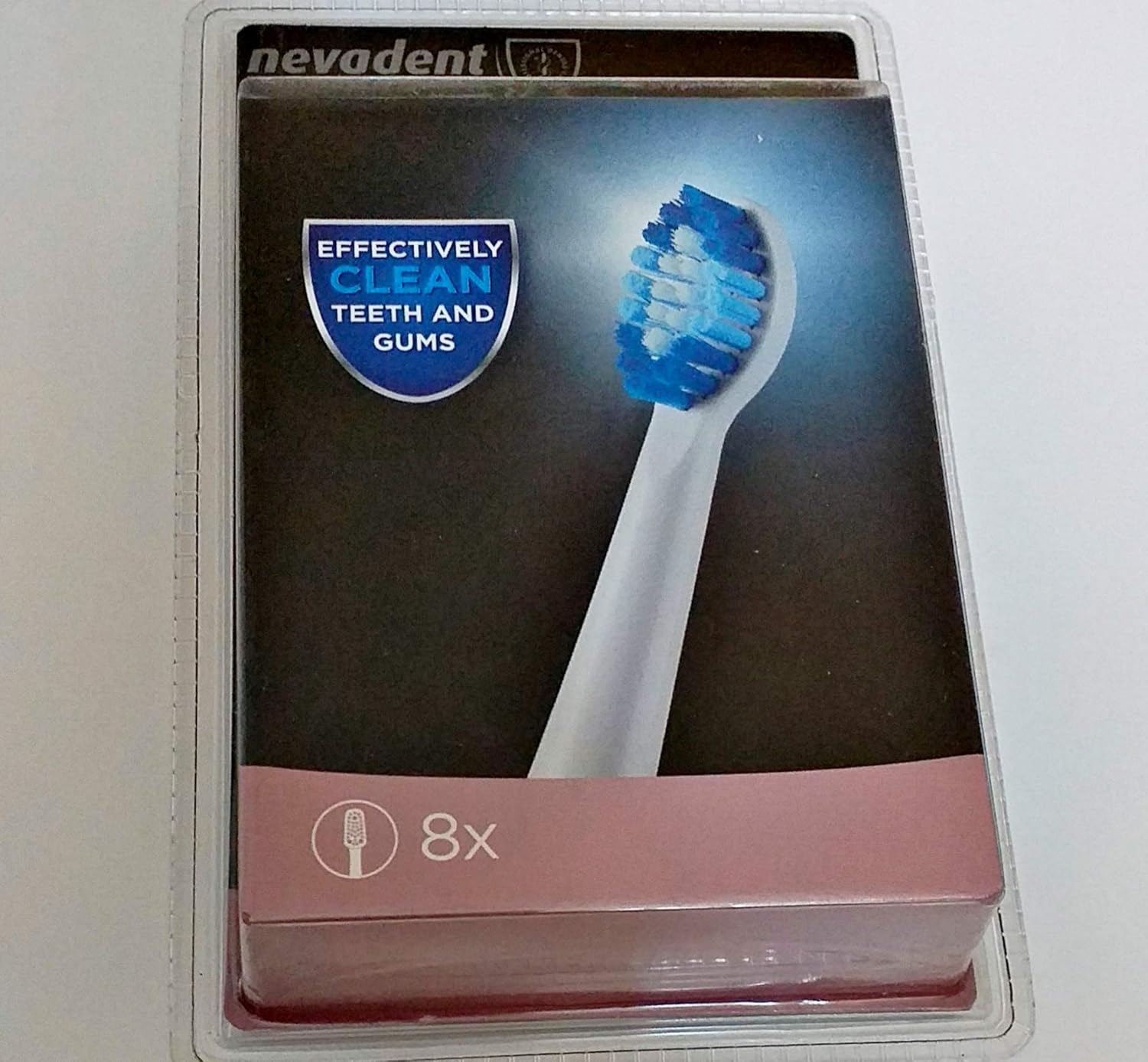 Sonic Toothbrush Heads Nevadent Professional Care 8 Amazon.co.uk