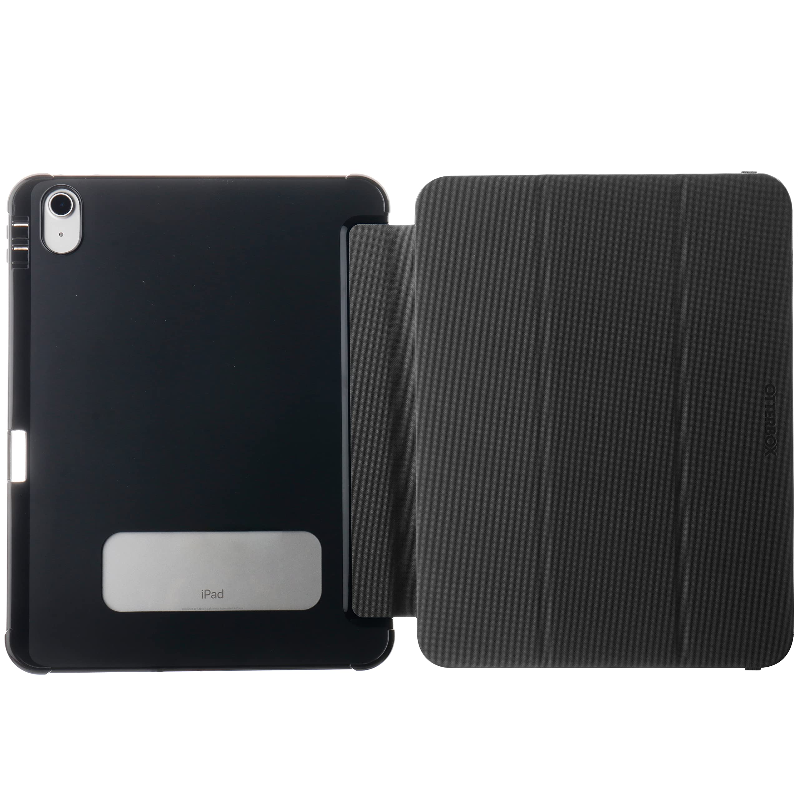 OtterBox React Folio Etui na iPad (A16) 11. / 10. Generacji, Czarne | Do iPad 11" 2025,iPad 10,9" 2022, odporny na upadki, smukły futerał ochronny, przetestowany zgodnie ze standardami wojskowymi
