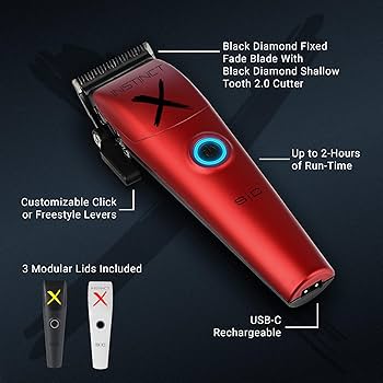 INSTINCT L EDITION バリカン 3色セット Amazon.com: Stylecraft Instinct-X Cordless Hair Clipper