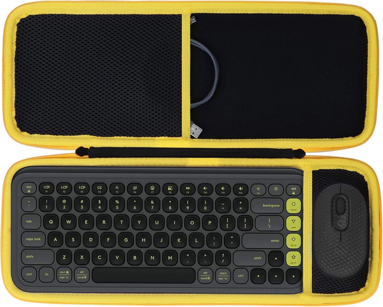 Storage Case Compatible with Logitech POP ICON Combo Keyboard and Mouse Combo (Graphite Case)