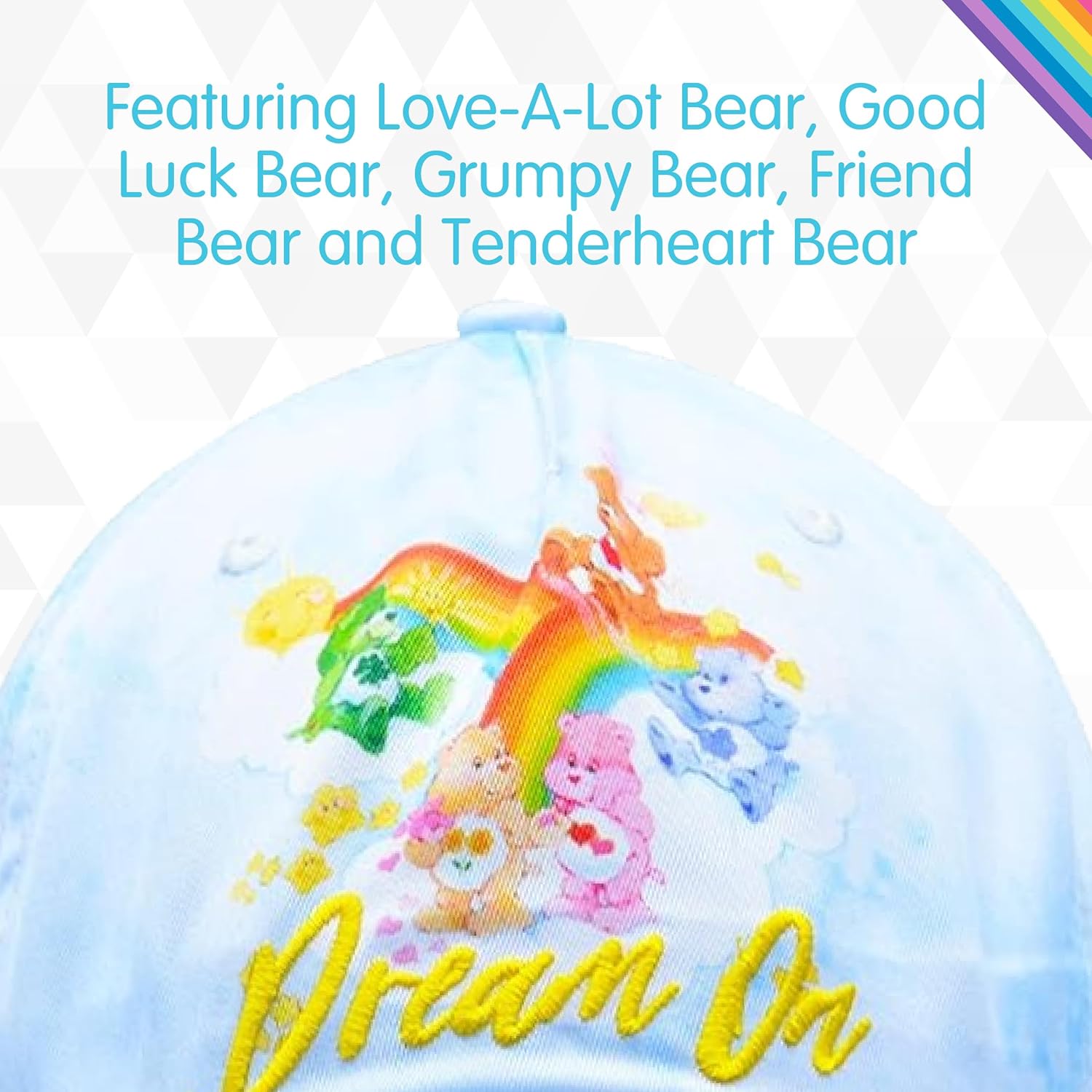 Care Bears Dad Hat, Adult Baseball Cap with Curved Brim