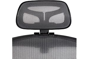 Herman Miller Aeron Remastered Office Chair Headrest (Black/Graphite)