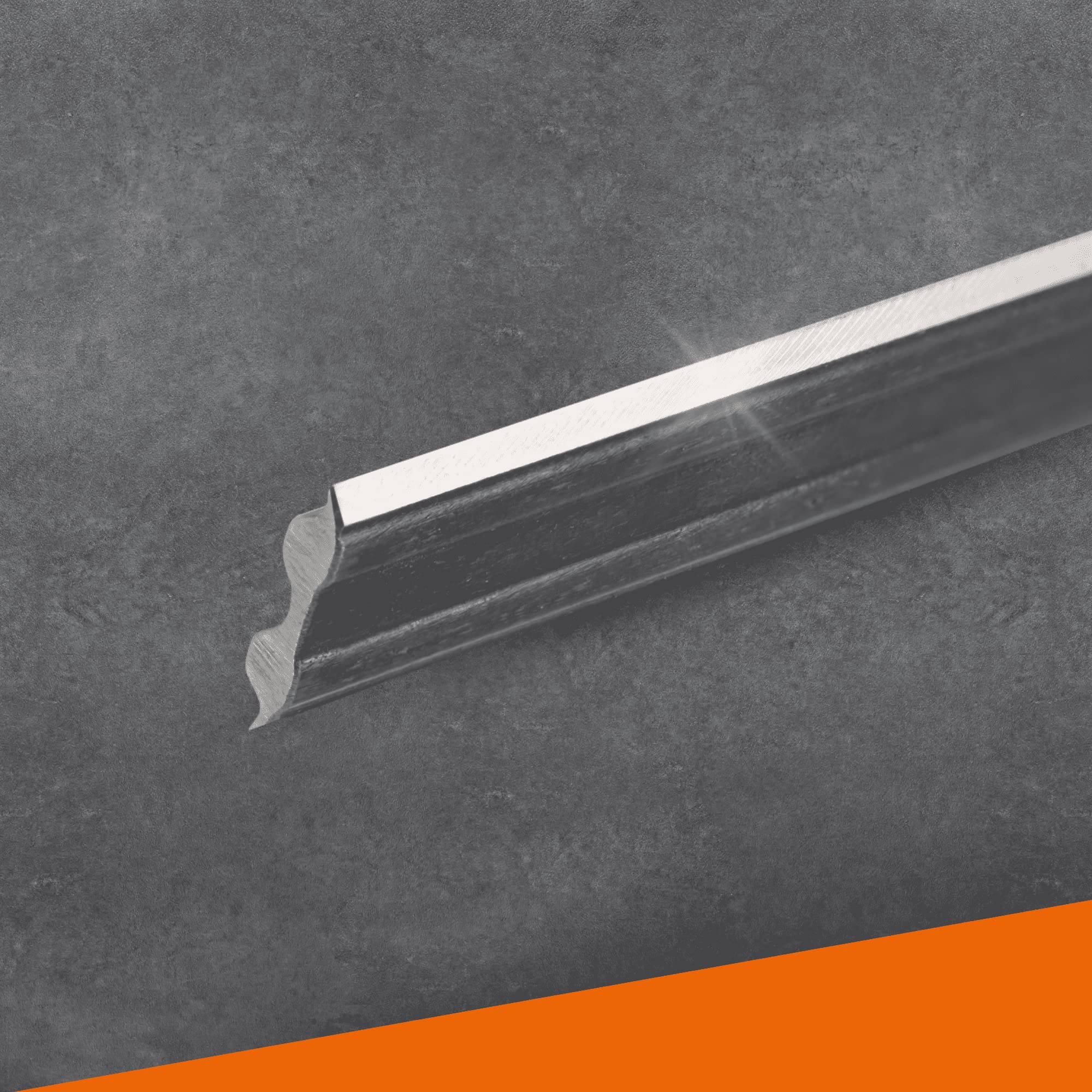 Tersa - Coltello per pialla, 510 mm, HSS M42, 4 pezzi, adatto per legno duro e legno tenero, lama per pialla adatta per sistemi di serraggio Tersa