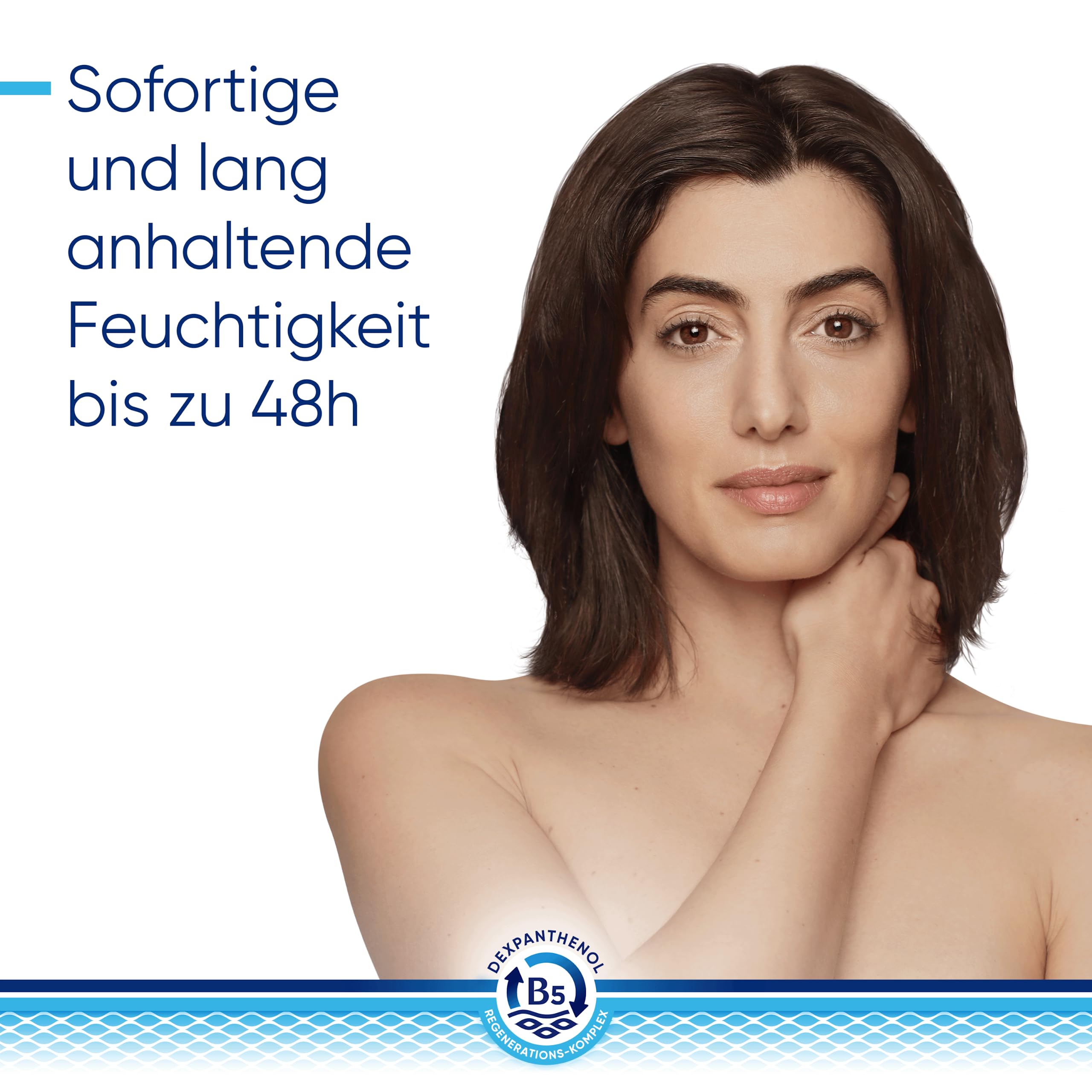 Bepanthol DERMA Feuchtigkeitsspendende Körperlotion | Körperpflege für empfindliche und trockene Haut, dermatologisch getestete Feuchtigkeitscreme mit Dexpanthenol | 400ml Pumpspender