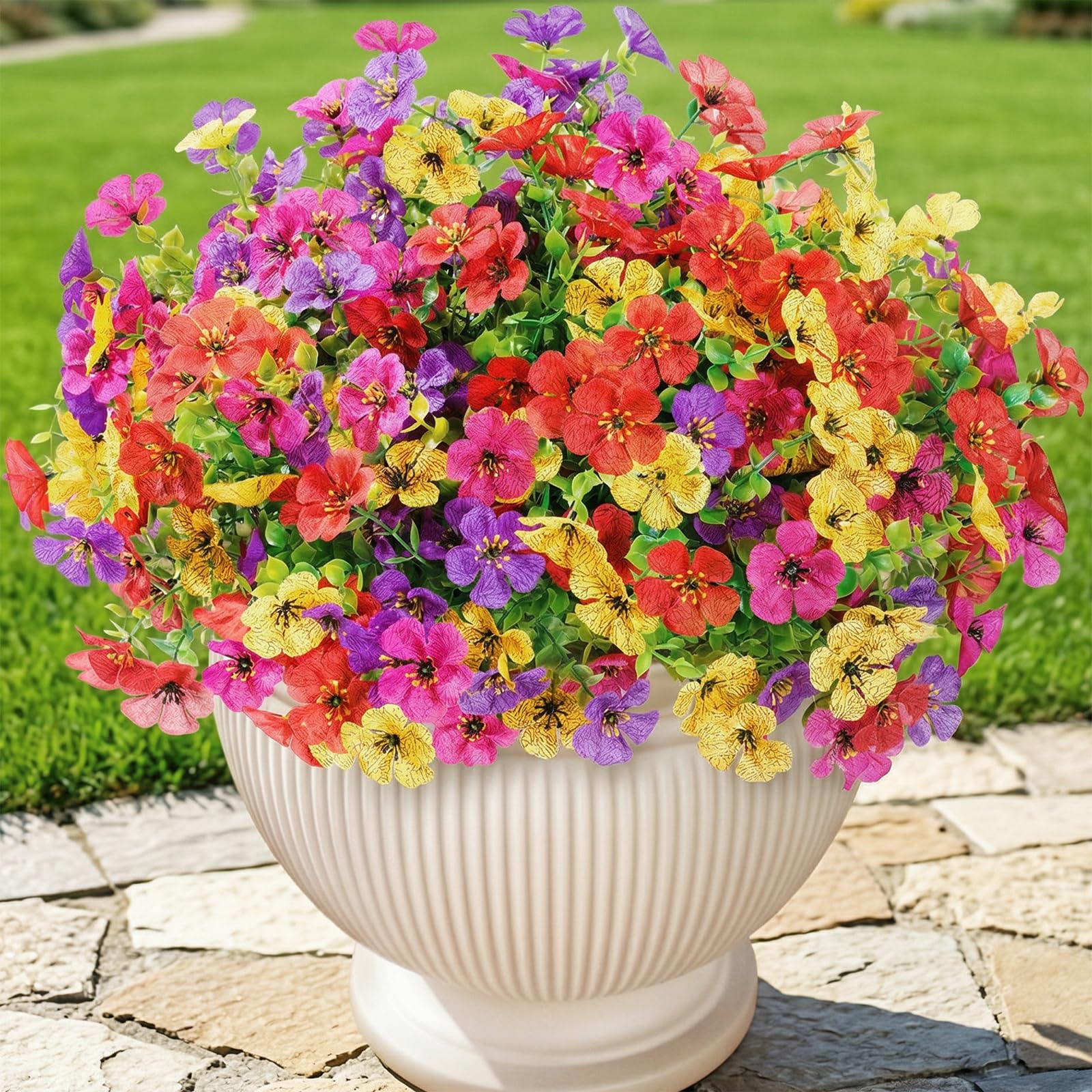 Lifewit 12-Bundle Plastic Daisy Mix