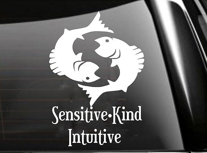 Pisces Zodiac Car Decal