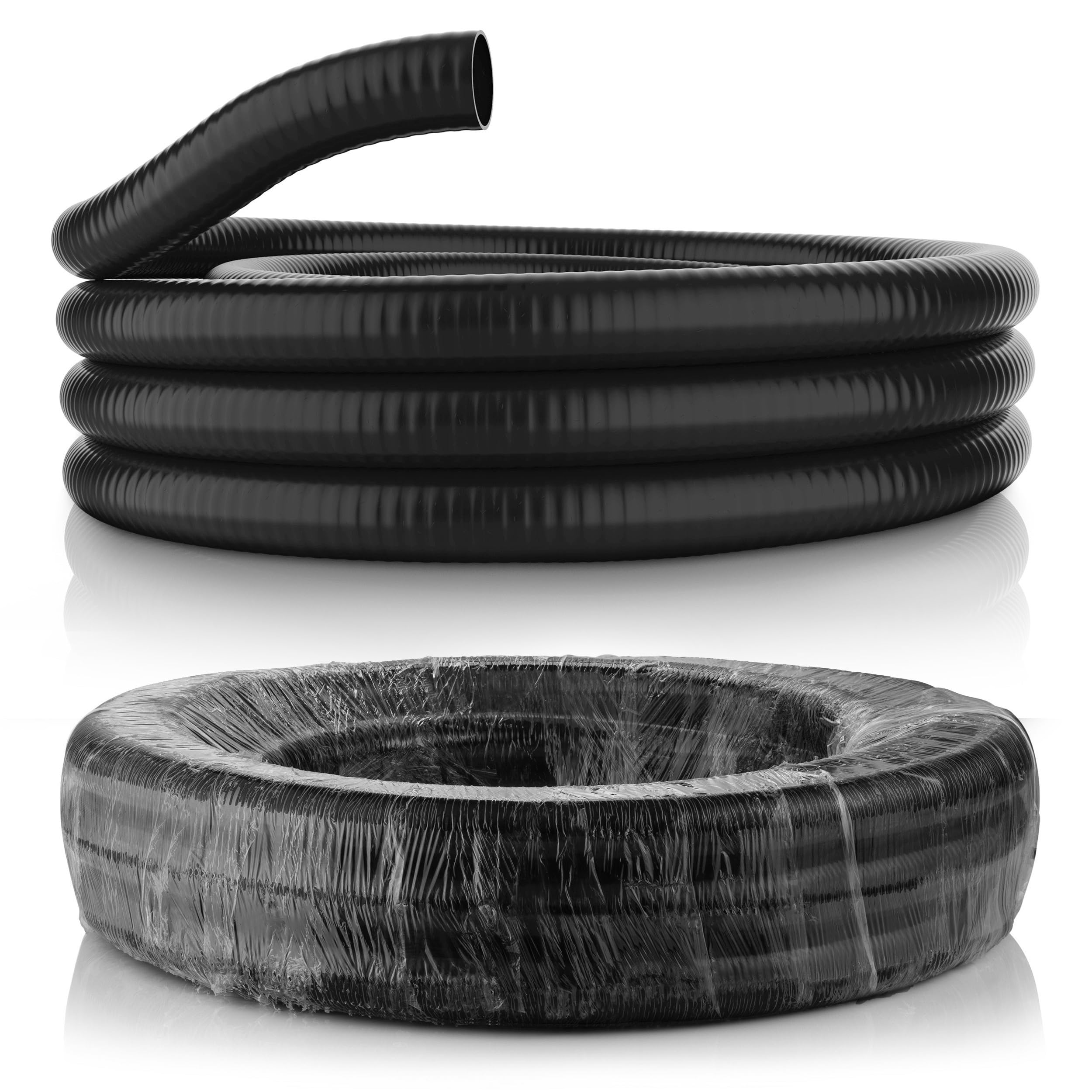 Tuyau en PVC noir 1 pouce Benzara PH100BK-25 pour remplacer vos tuyaux usés qui fuient