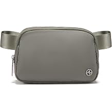 Pander Everywhere Belt Bag for Women, Fashion Waist Packs, Crossbody Bags, Everywhere Belt Bag with Adjustable Strap Grey Sage.