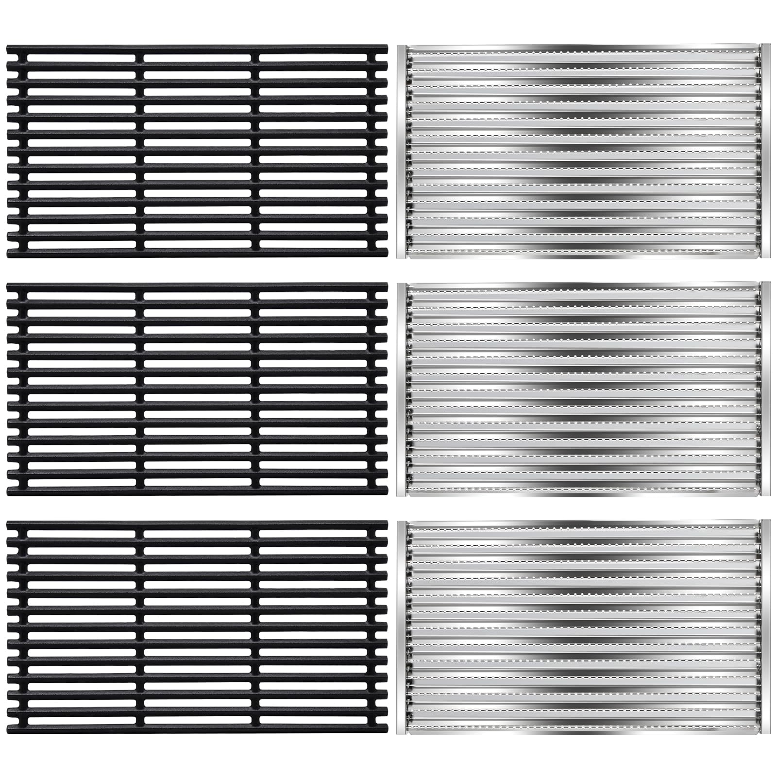 Émetteur et grille Hiorucet pour Charbroil Commercial TRU-Infrared 4 brûleurs