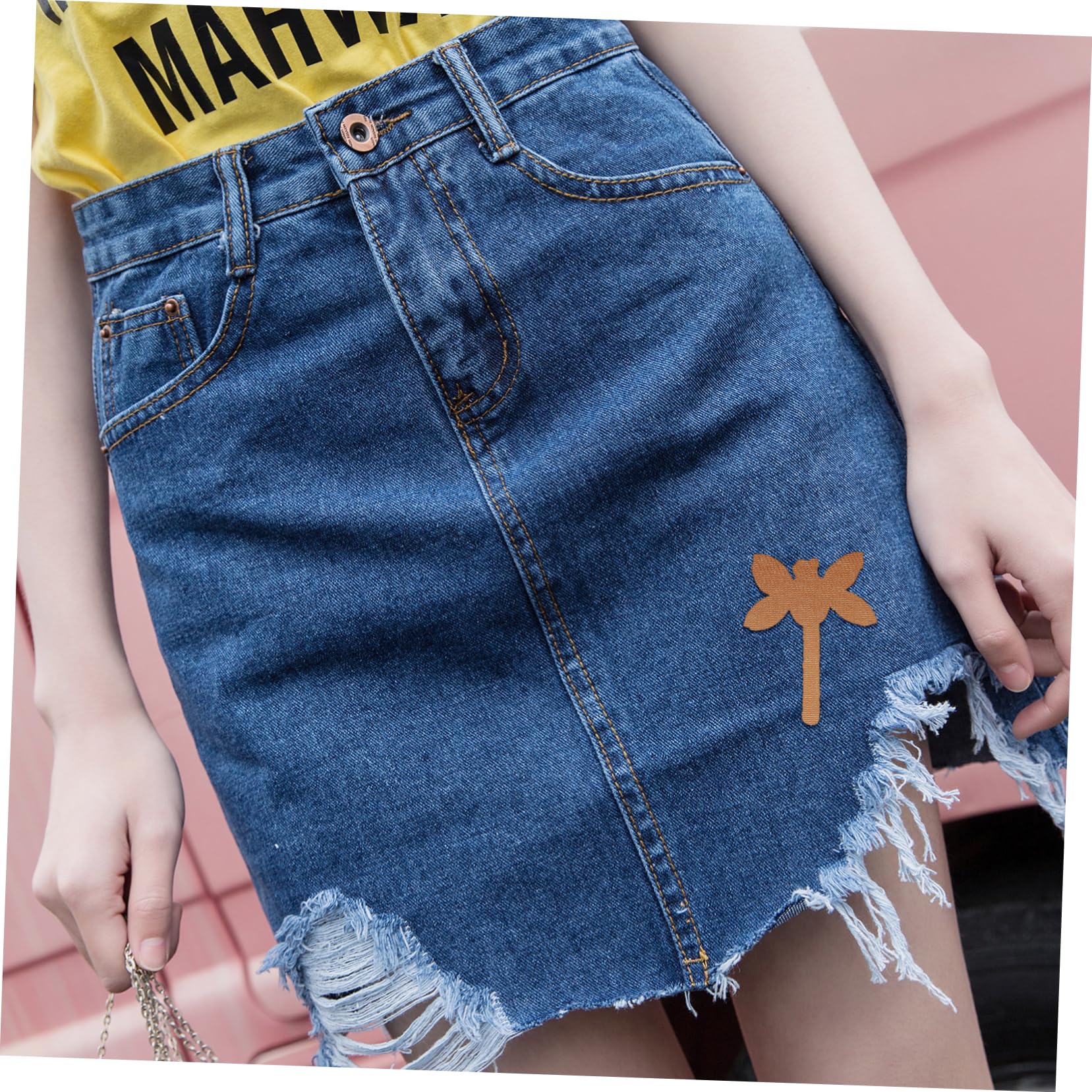 SEWACC 25rollen Bügel-patches Für Kleidung Applikationen Farben Reparierbare Patches Vielseitige Bastelmaterialien Für Jacken Und Mehr