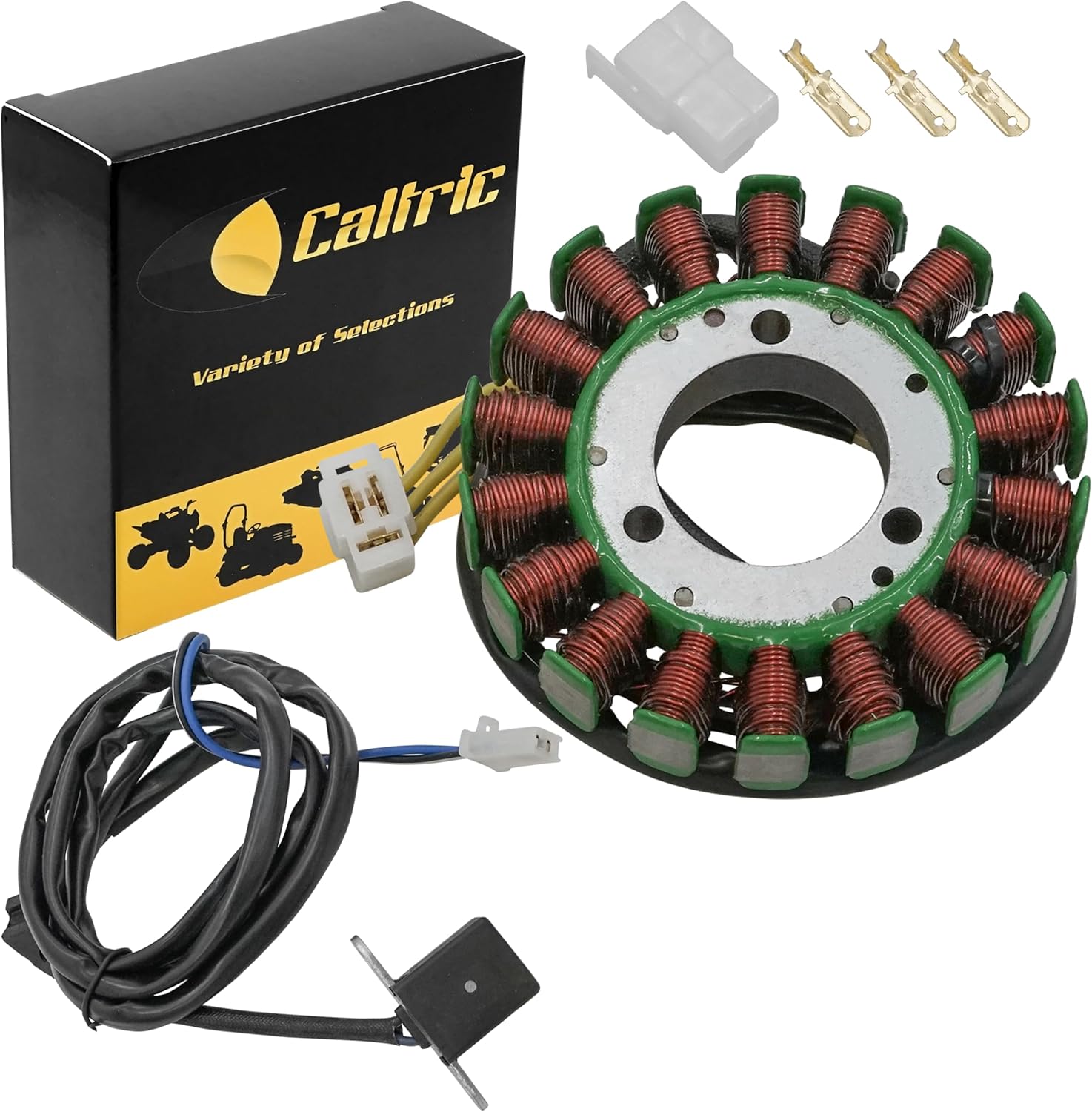 Caltric Stator Compatible With Kawasaki Ninja 250R Ex250 Ex-250 1988-2007
