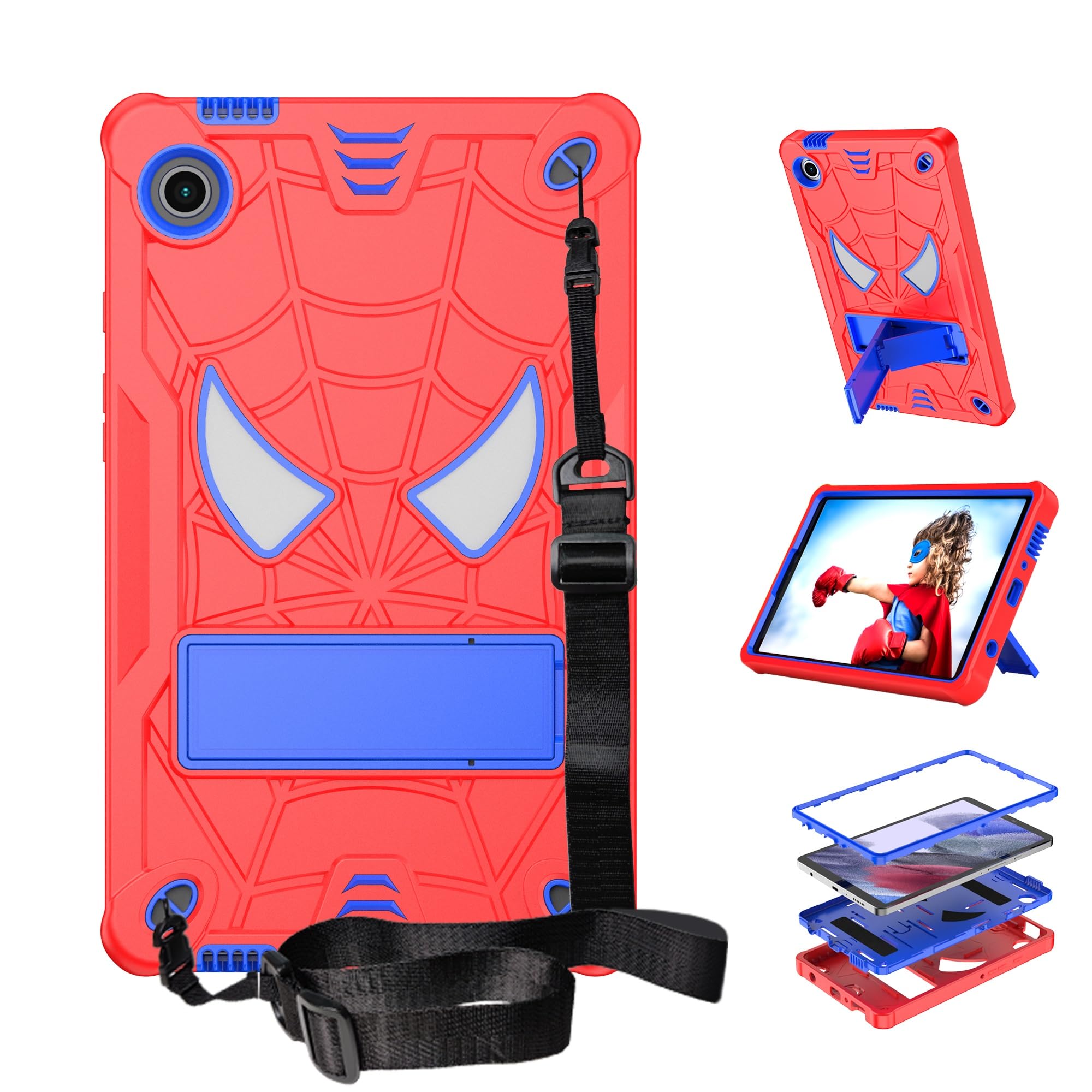 Protection Samsung Galaxy Tab A9 2023 8.7 pouces antichoc enfant - 8