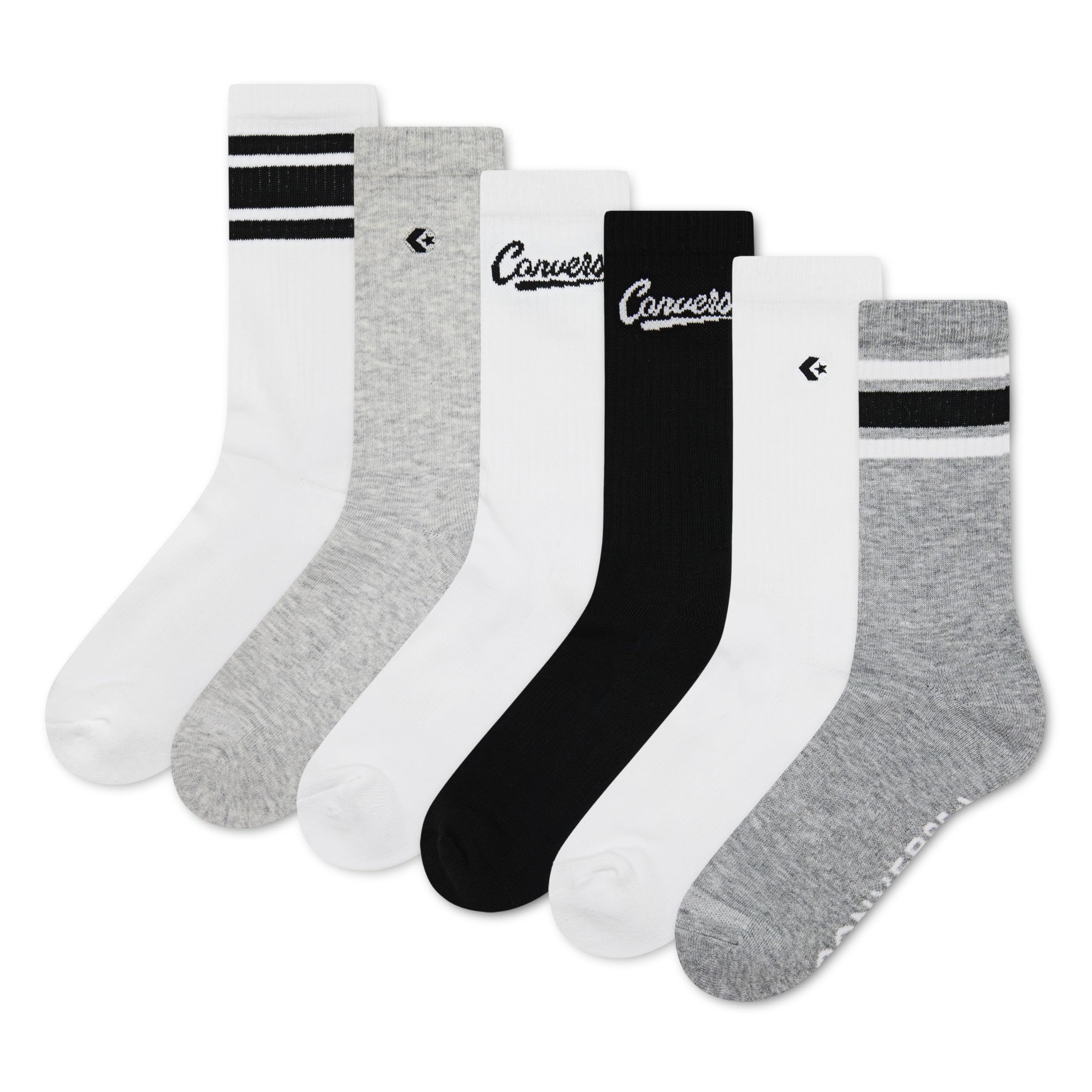 Converse Womens Multipack Crew Socks
