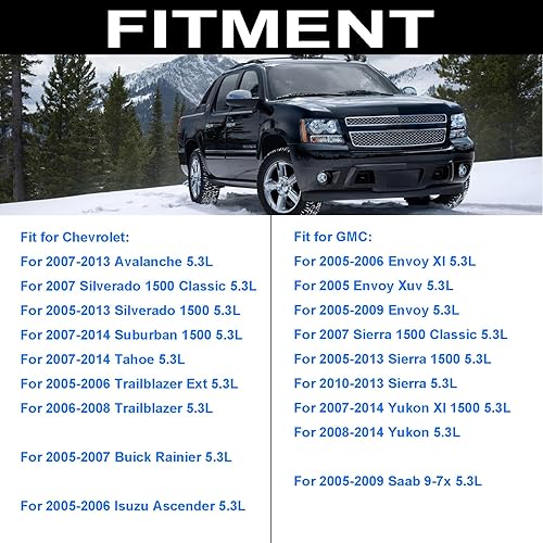 Miniatura 4 de 5.3 AFM DOD Lifters Kit de árbol de levas Junta de cabeza para Chevy Silverado 1500 Suburban Tahoe GMC Sierra 1500 Yukon Buick 5.3L V8