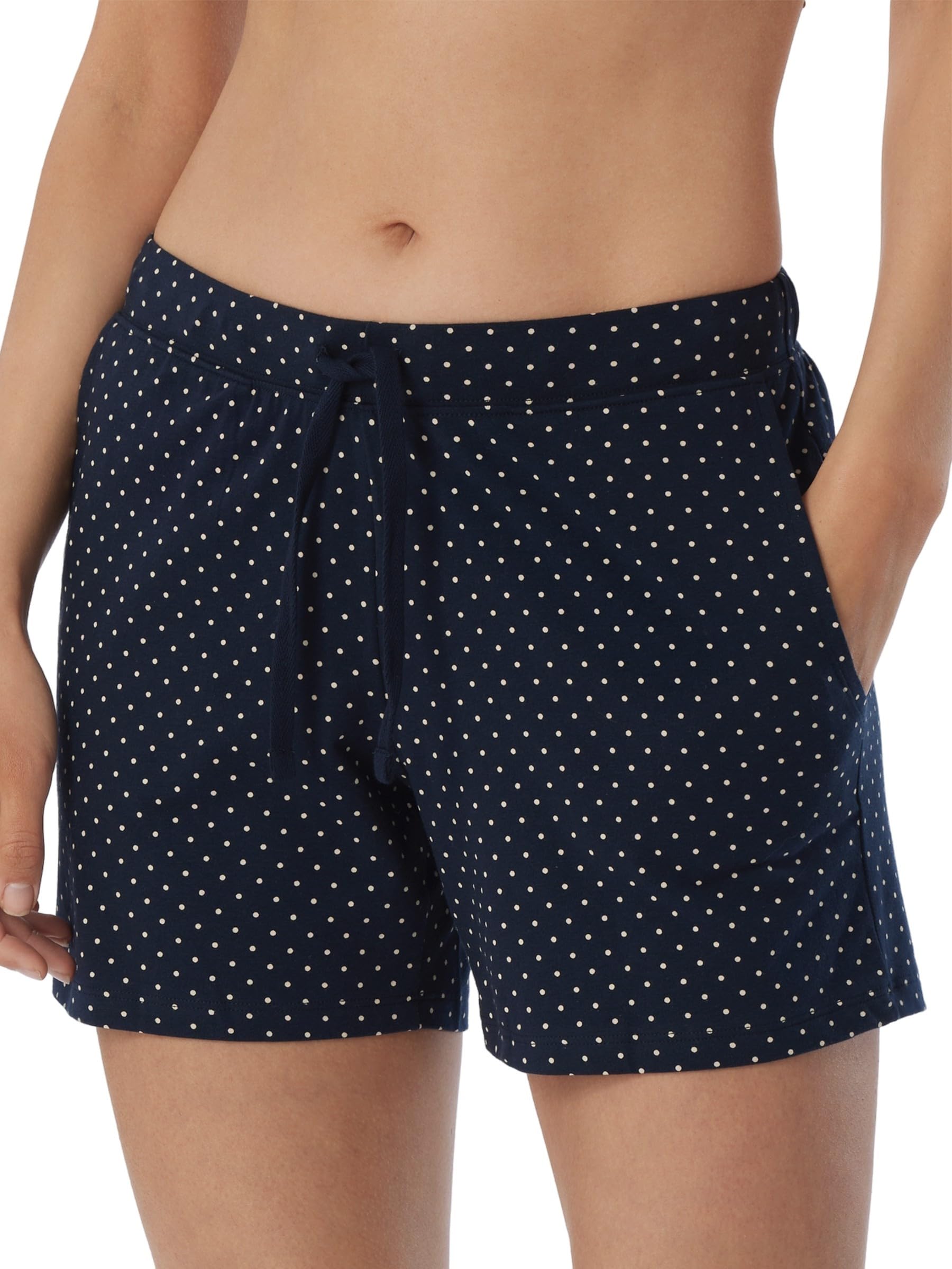 Schiesser Women's Short Cotton Pyjama Bottoms - Mix + Relax