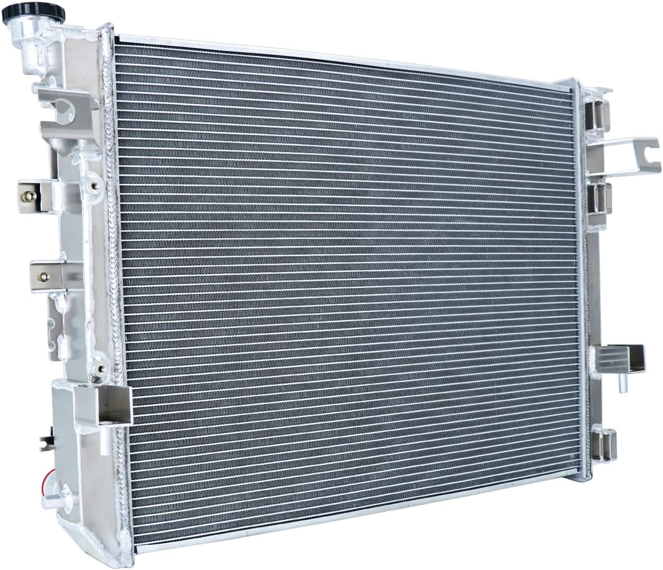 4 Row Aluminum Radiator Radiador for 2009-2020 Dodge Ram 1500 2500 3500 Classic Pickup Crossflow Radiators 2010 2011 2012 2013 2014 2015 2016 2017 2018 2019 10 11 12 13 14 15 16 17 18 19