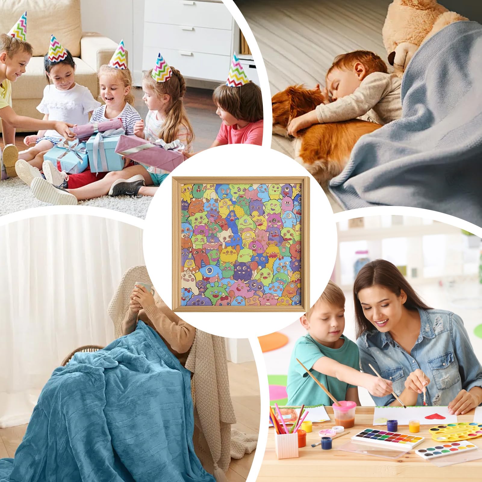 Juegos de de Madera Juguete Educativo de Madera para