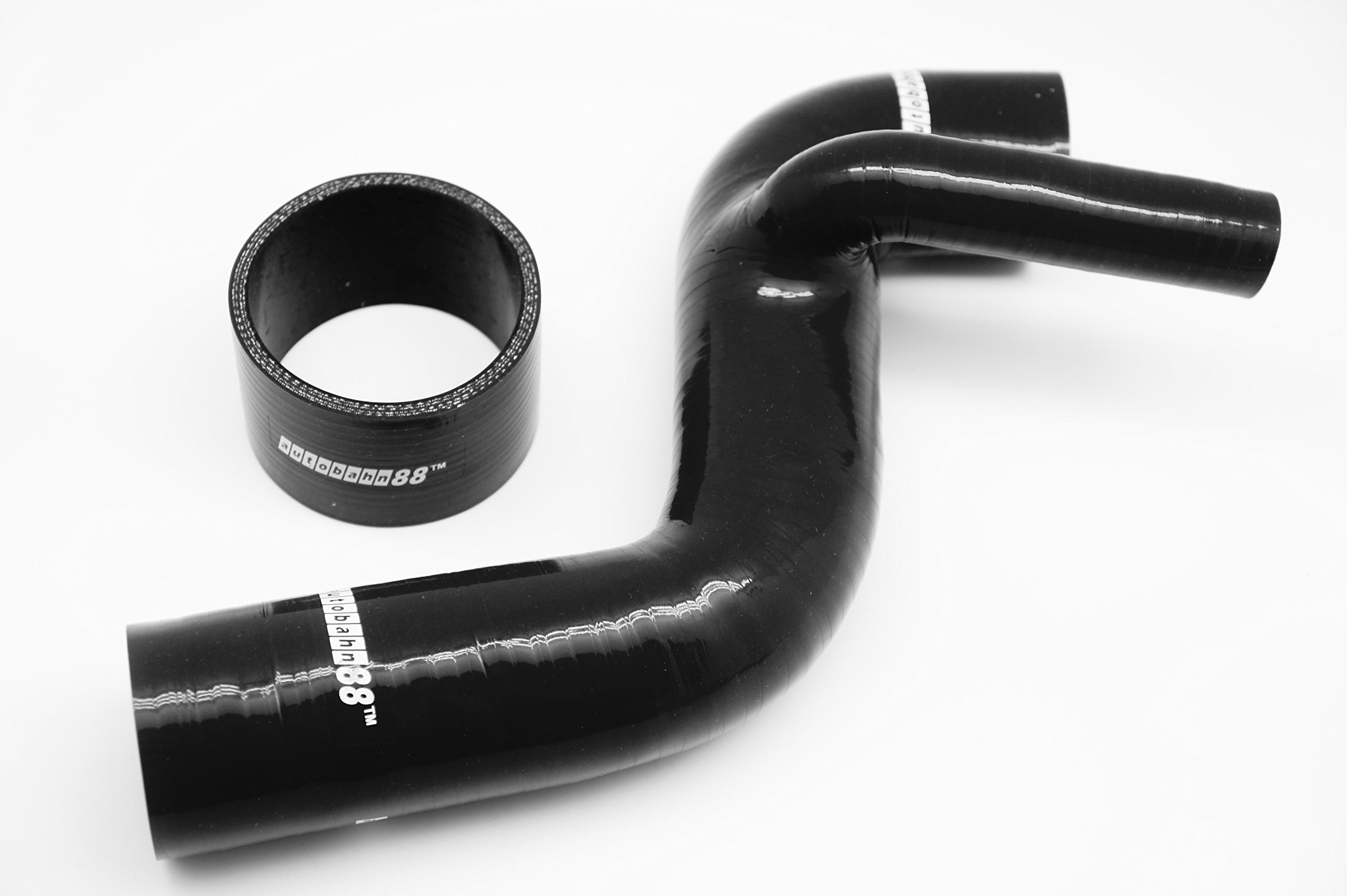 Autobahn88 Intercooler Silicone Hose Kit compatible with 1992-1996 Subaru Impreza WRX STi GC8 GF8 EJ