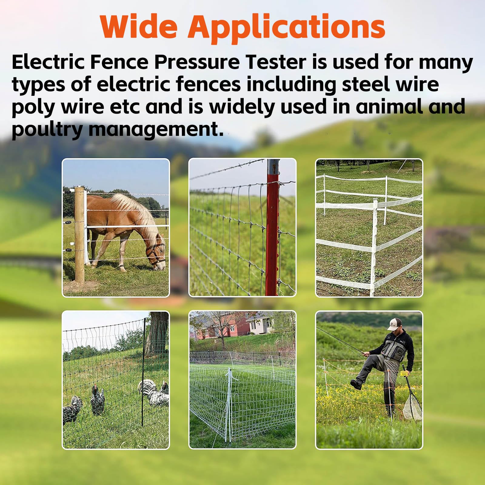 Electric Fence Tester & Voltage Detector 2000V-12,000V Wide Range — Amazon image 4