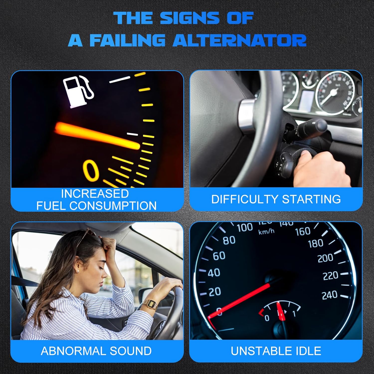 1407 Performer Carburetor, 750 CFM 4 Barrel Square Bore, Air Valve Secondary Manual Choke, with Gaskets, Automotive Replacement Carburetors