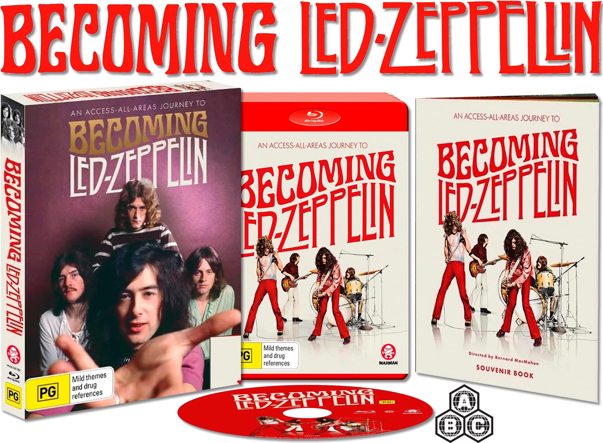 Becoming Led Zeppelin [Booklet] [Blu-ray] [Region Free]