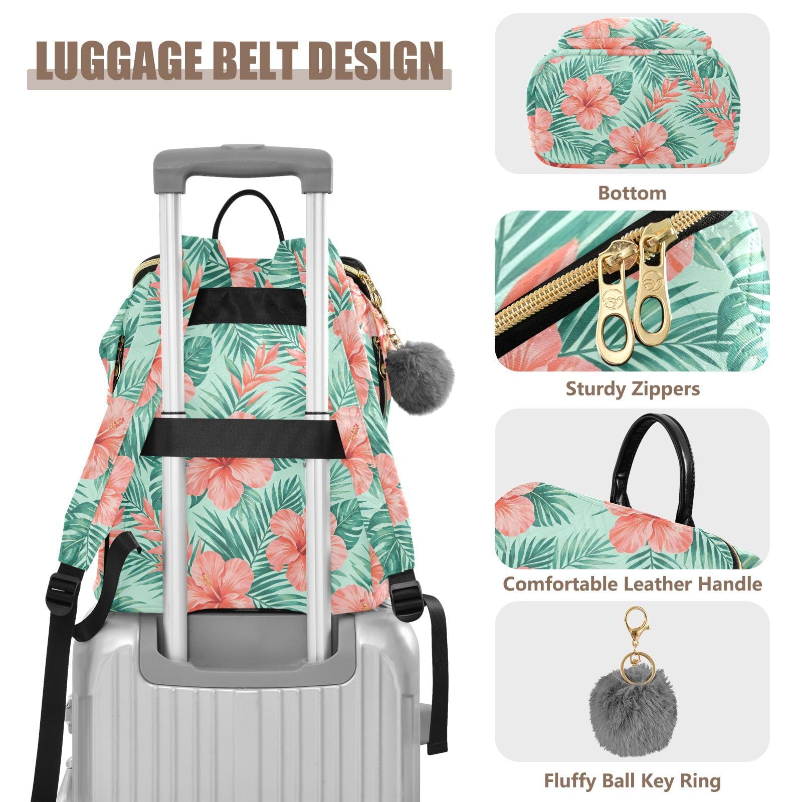 Zaino da donna 15L Premium elegante zaino portatile versatile