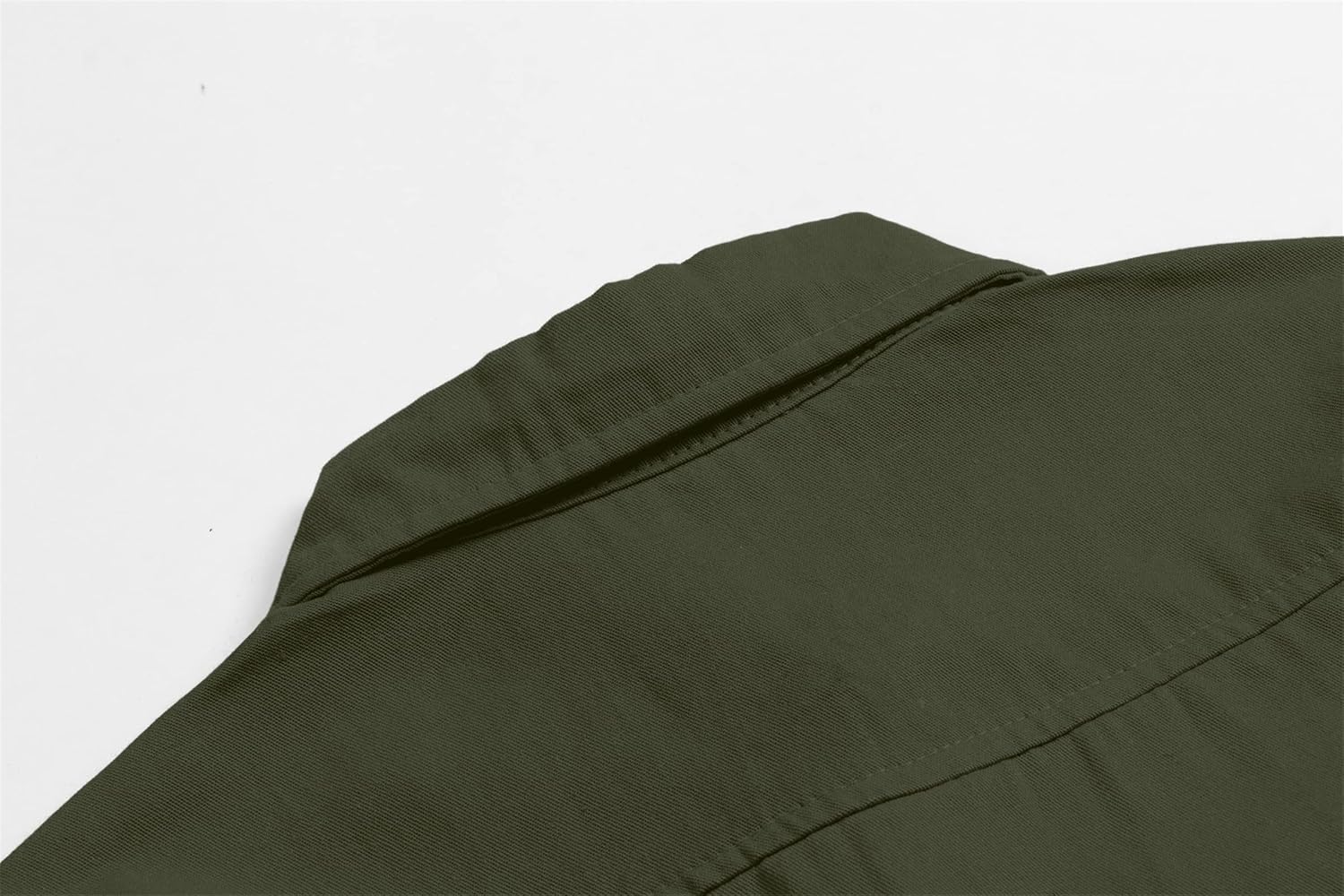 SANGTREE Mens and Boys Cotton Button Down Dress Shirts Casual Long Sleeve Shirt with Single Chest Pocket - Image 7