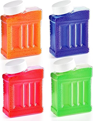 Miniatura 1 de TANSAR Bolas de gel Blaster - Recambio de munición (0.276-0.315 in, 4 botellas, 120,000 piezas), balas de cuentas de agua para bolas de gel,