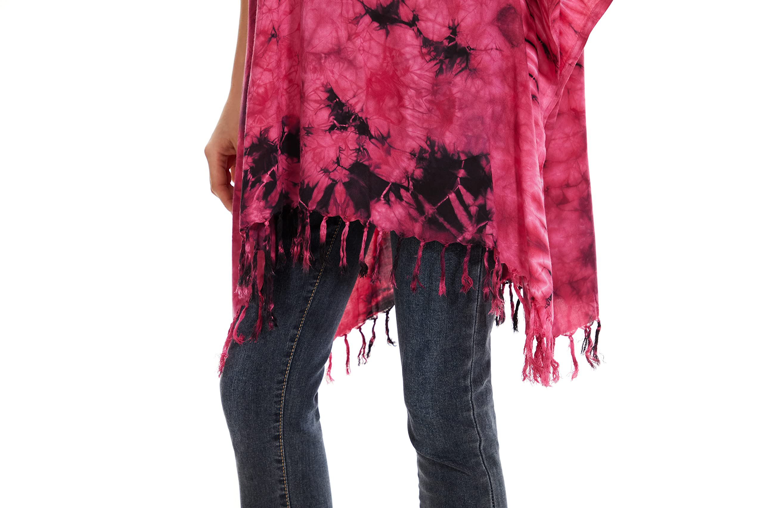 Beautybatik Tunique bohème hippie pour femme - Grande taille - 46 à 54