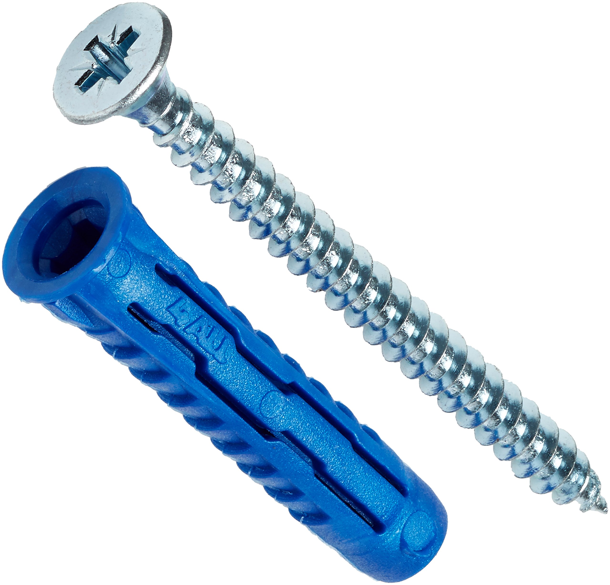Rawlplug 4ALL-08+5060 8 mm Nylon Multi-Purpose Plug and Screw (50 pieces)