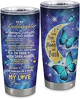 Vista 14 de Personalized To My Goddaughter From Godmother Stainless Steel Tumbler Cup Lion My Precious Goddaughter Birthday Graduation Christmas Travel Mug 20oz