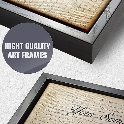 Vista 270 de Letras de música personalizadas, canciones, lienzo/fotos sin marco/impresiones enmarcadas con corazón en nombres de corazón, fecha de carga de fotos