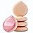 COOL-ANGLE 5Pcs Pink Makeup Sponge For Foundation Concealer And Powder, latex free Blender Sponge For Natural And Easy Makeup Soft Long-lasting And Beginner-friendly, Medium