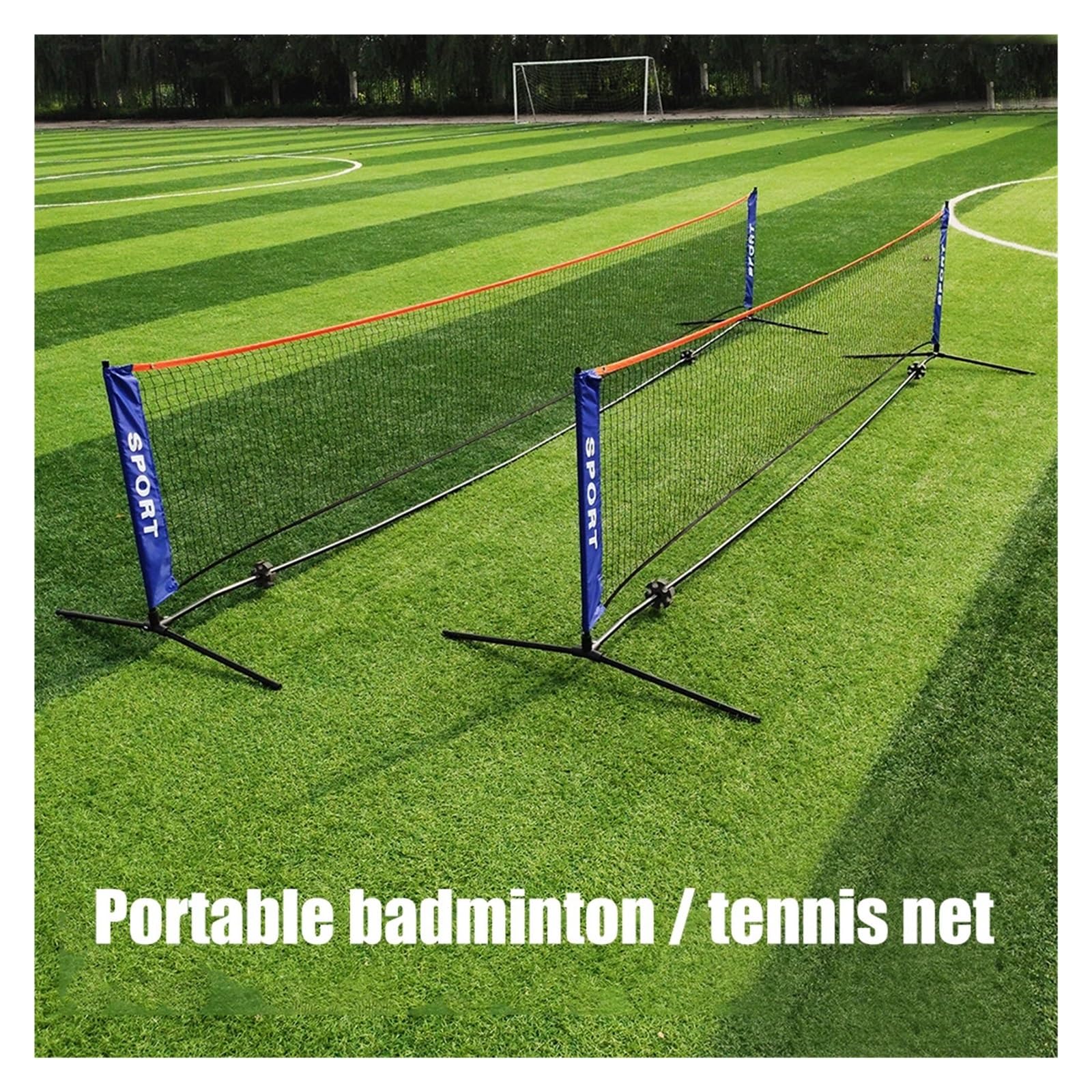 Rete da badminton professionale standard portatile, pallavolo, tennis, rete per Sport