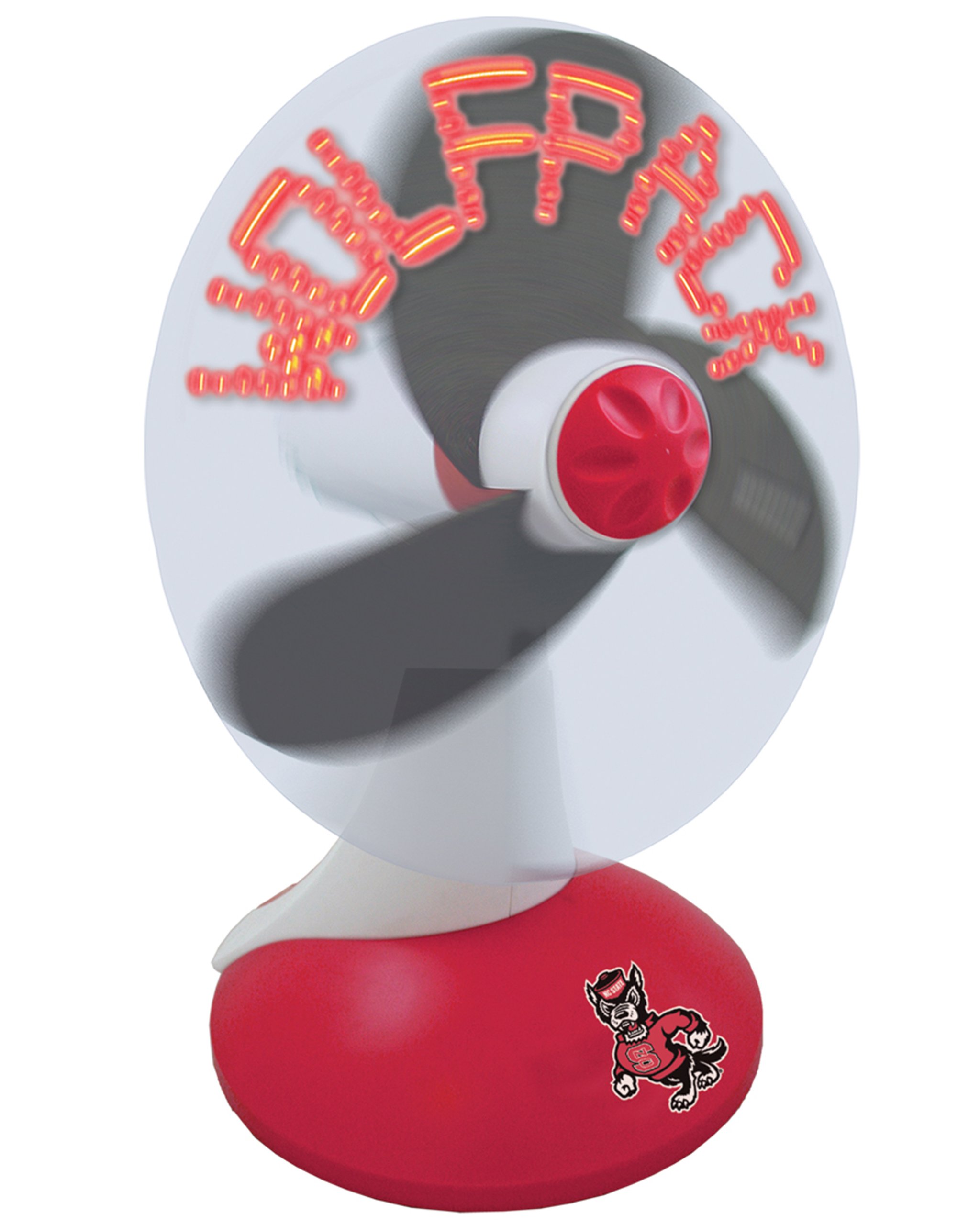 Ventilateur NC State Wolfpack lumineux pour rafraîchir votre bureau