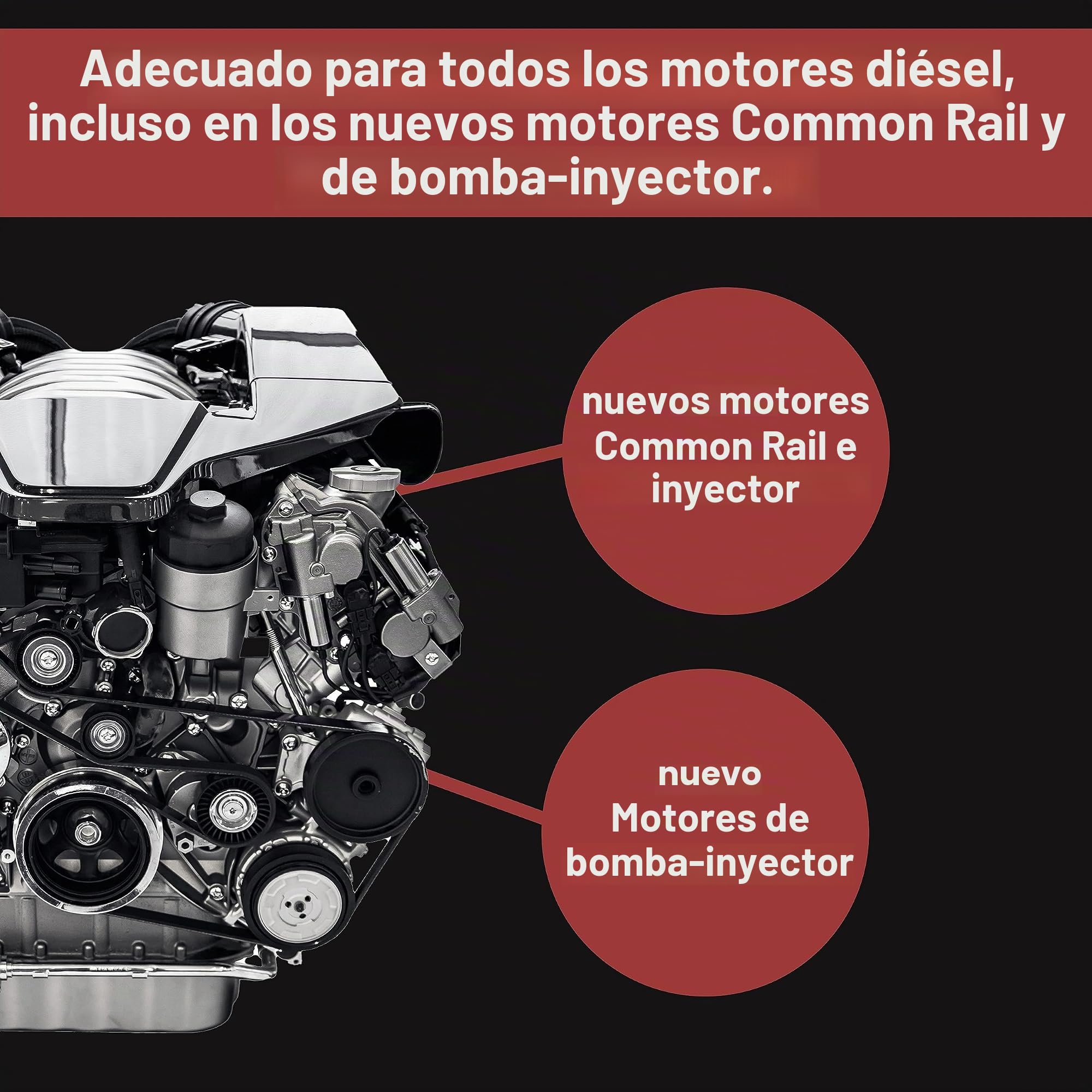Limpiador y protector de AGR y DPF de diésel - Aditivo para diésel - Auto - Limpiador de filtro de partículas de diésel y AGR - reduce la formación de hollín, disuelve depósitos (6X 300 ml)
