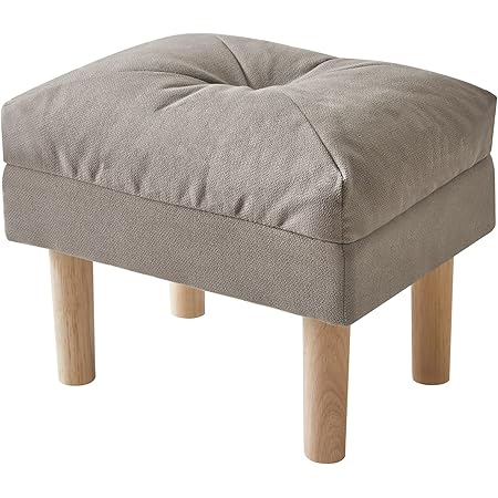 Ottoman Rectangulaire Beliani Vert – Repose-pieds En Tissu Rembourré Florli