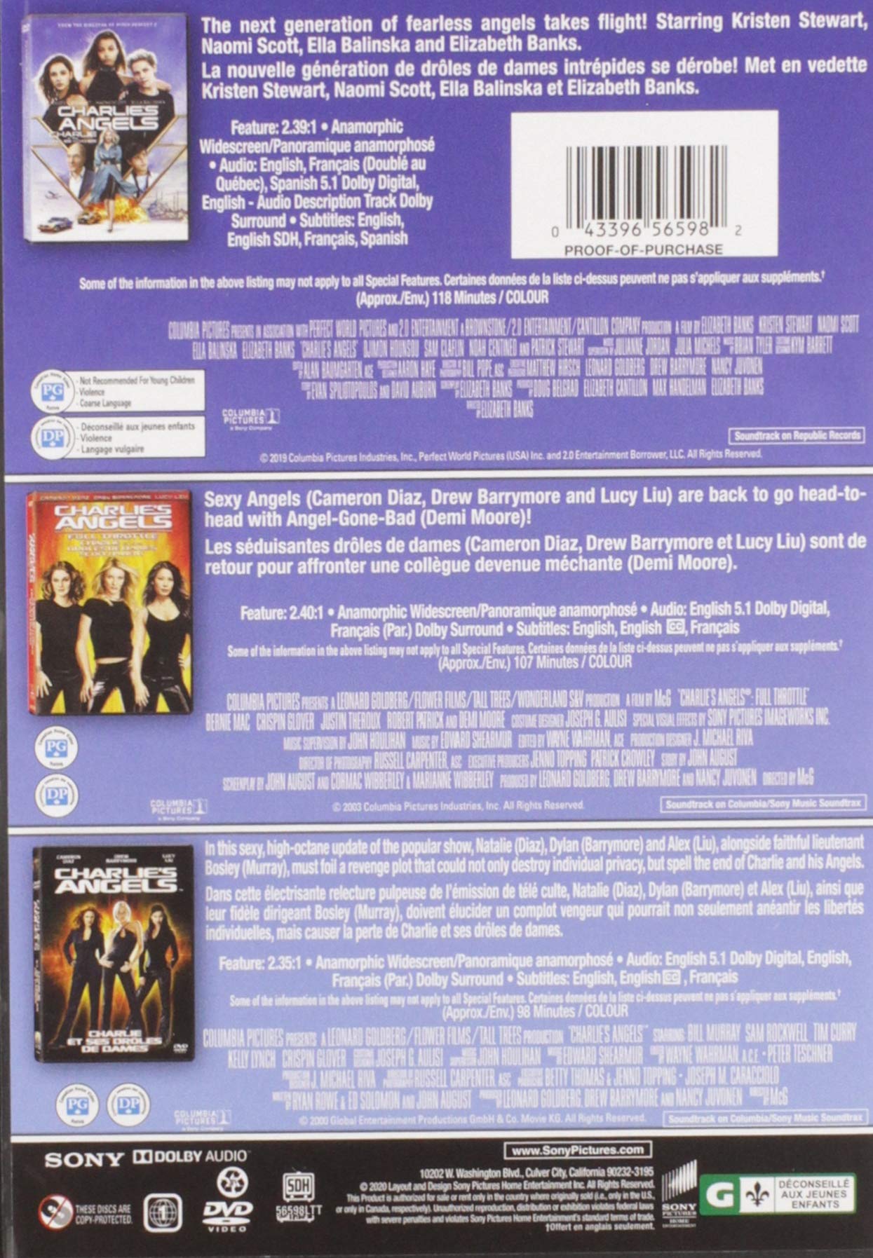 Angels Full Throttle Charlie's Angels 2000 Amazon Prime