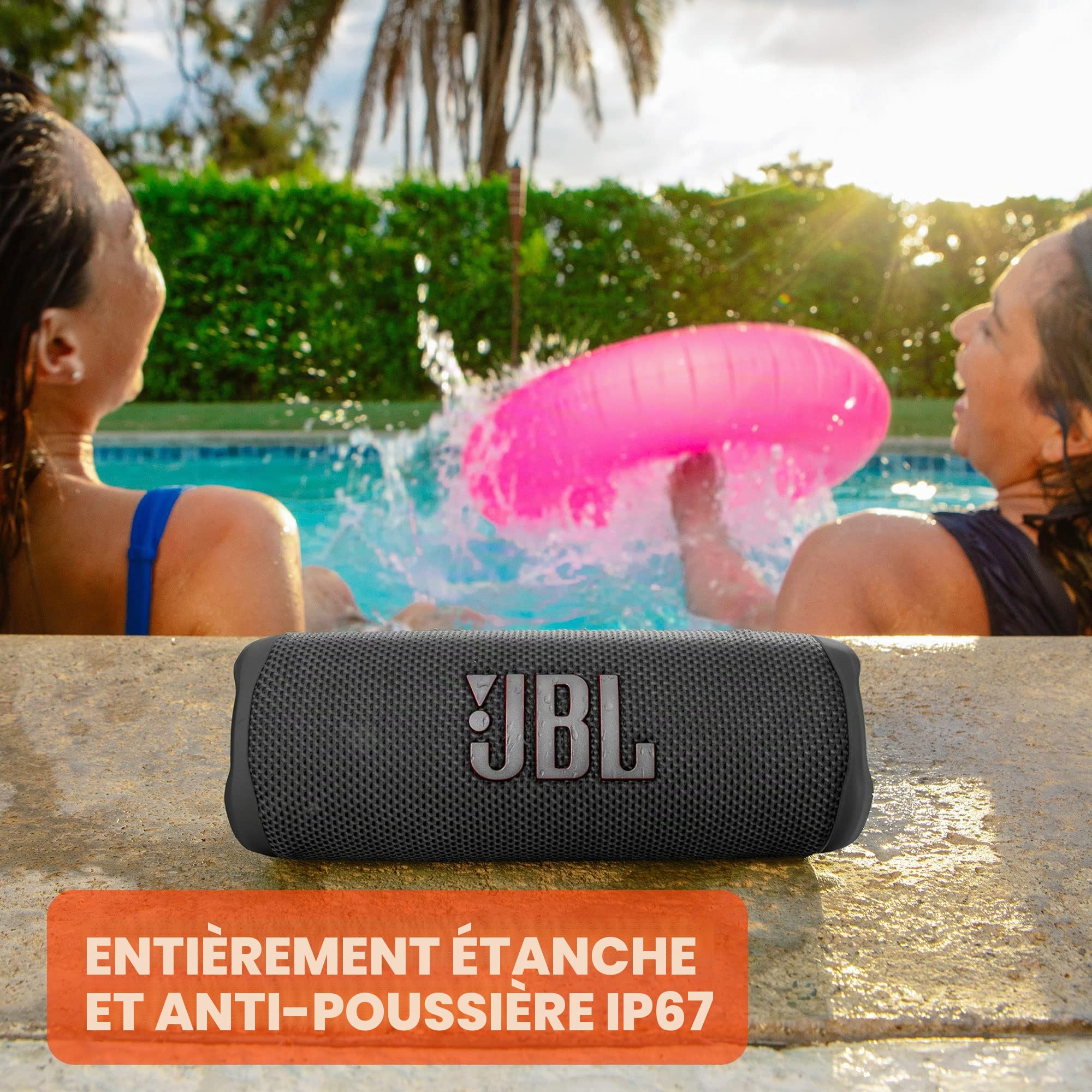 JBL Flip 6 - Portable Speaker Noir